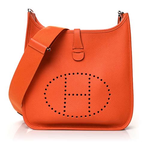 crossbody bag hermes|hermes evelyne bag price 2022.